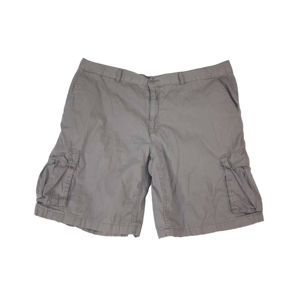 Alfani Cargo Shorts Men's 44 X 11 Gray Lightweight outdoor Cotton